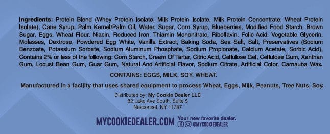 Frosted Blueberry Protein Toaster Pastry 2.6oz