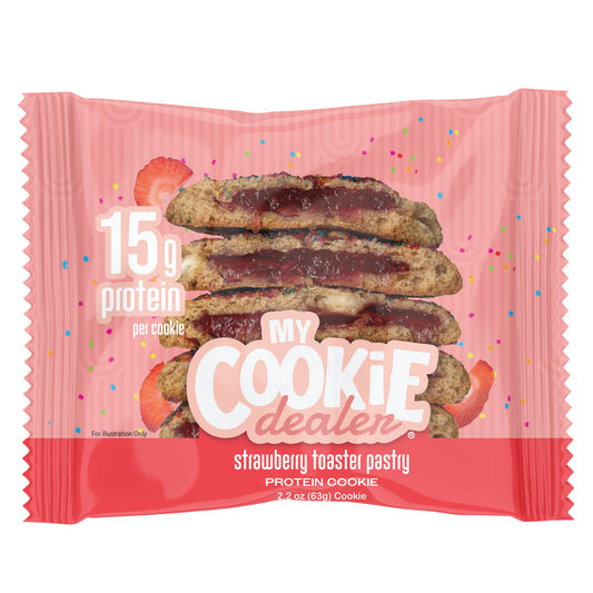 Strawberry Toaster Pastry Protein Cookie 2.2oz