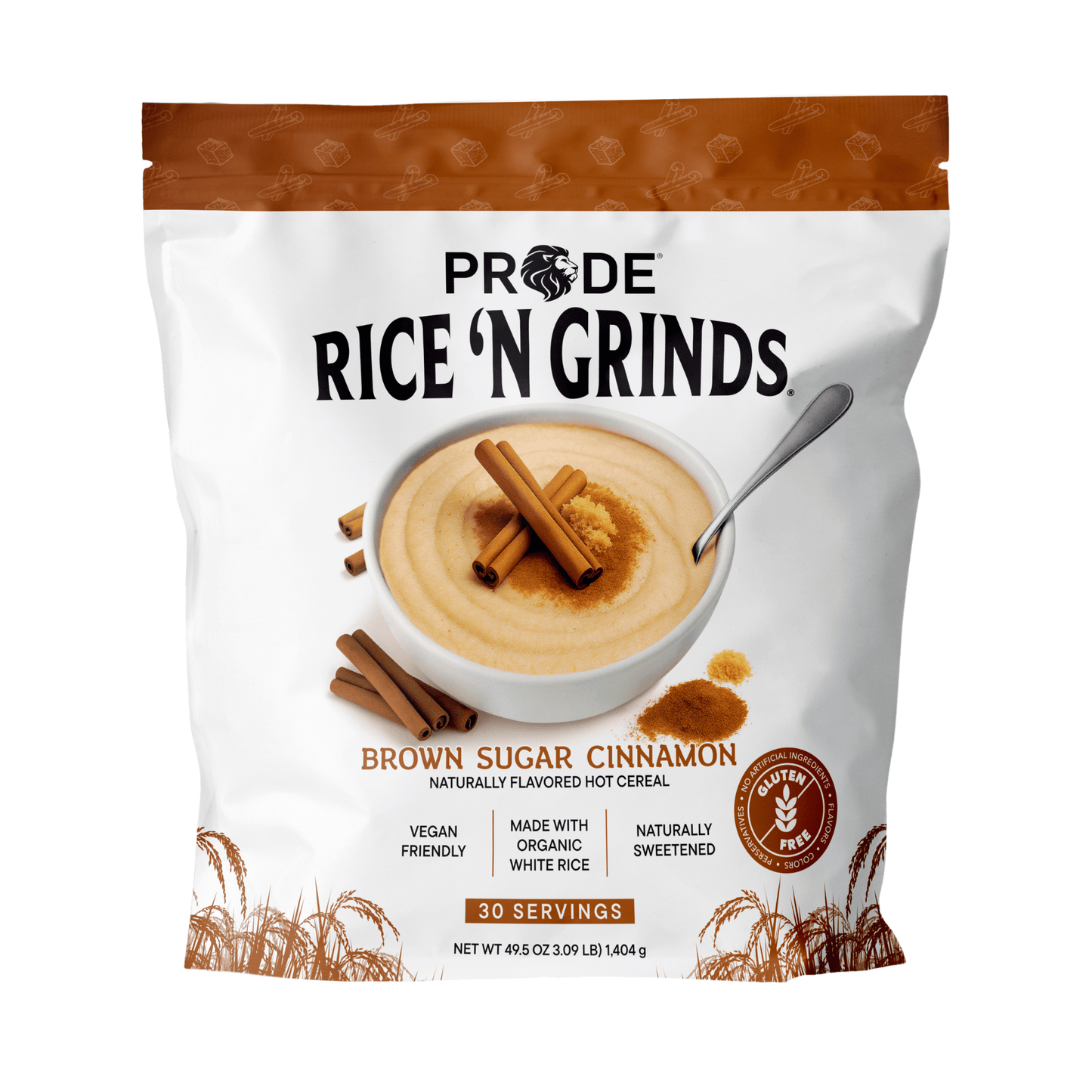 30 Servings - Rice 'N Grinds Brown Sugar Cinnamon