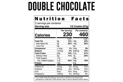 Double Chocolate Chip  Protein