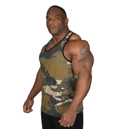 Vintage T-Back Green Camopr - Grab & Go