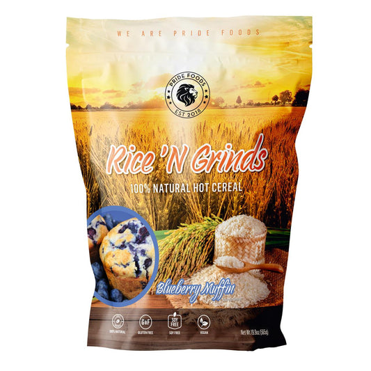 Rice 'N Grinds Blueberry Muffin