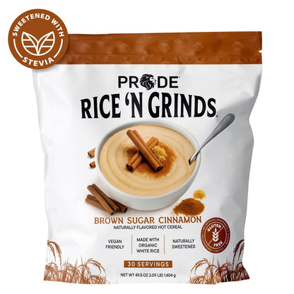 30 Servings - Rice 'N Grinds Brown Sugar Cinnamon