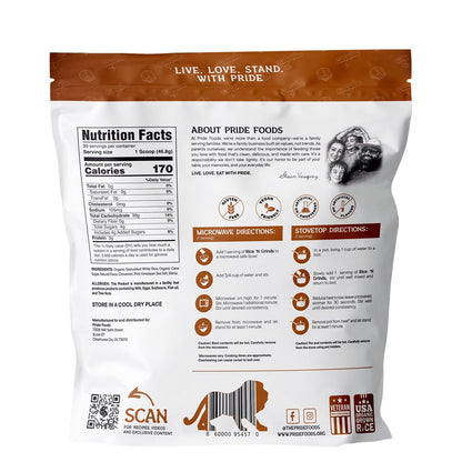 30 Servings - Rice 'N Grinds Brown Sugar Cinnamon